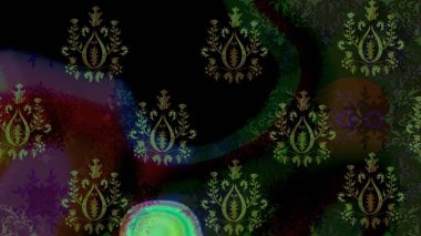 Sorunsuz vintage. Raster şirin kumaş deseni. Bahar Tema Dikişsiz desen arka plan rengi. Düz çiçek öğeleri tasarım.