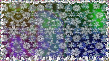 Parlak unsurları. Sorunsuz çiçek deseni kaydırma kağıt, davet, el ilanı, afiş veya Web sitesi Web sitesi arka plan duvar kağıdı için kullanılabilir. Elle çizilmiş Raster illüstrasyon.