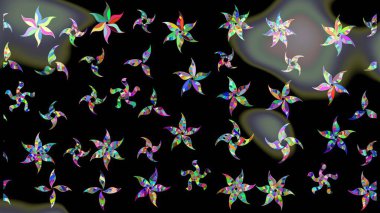 Kartpostal için sevimli, basit raster kar taneleri ve tekstil için poster tasarımı, ambalaj kağıdı, el yapımı Noel tarzı kış arkaplanları. Kış karalamaları elle çizilmiş kar tanesi. Raster tasarımı.