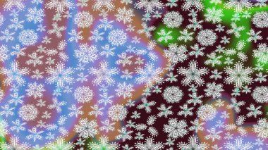 Kar Tanesi Mozaik ikonu. Tarafsız ve kahverengi siluet kar tanesi işareti. Düz dizayn. Sembol kışı, donmuş, Noel, yeni yıl tatili. Grafiksel element dekorasyonu. Raster illüstrasyonu.