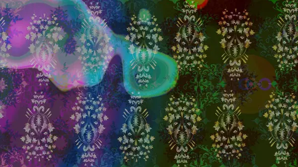 Gri renkler. Kar tanelerinin soyut arkaplanlı Noel şablonu. Raster illüstrasyonu. Noel ve Yeni Yıl moda baskıları için tatil tasarımı.