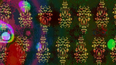 Snowflakes desen. Kar taneleri arka plan. Kar tanesi süs desen. Arka plan üzerinde izole soyut kar taneleri ile düz tasarım. Raster illüstrasyon.