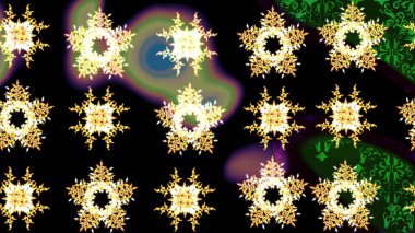 Siyah renkli siyah kar taneleri olan bir Noel kartı. Kar taneleri arka planda. Kış kartı Mutlu Noeller, yeni yıl ve mutlu bayramlar..