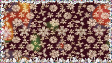 Raster Floral Illustration in asian textile. Elegance seamless pattern with ethnic flowers on colors. clipart