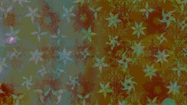 Noel süsleri ve Noel süsleri. Raster Noel soyut renkli arkaplan ve düşen kar tanesi.