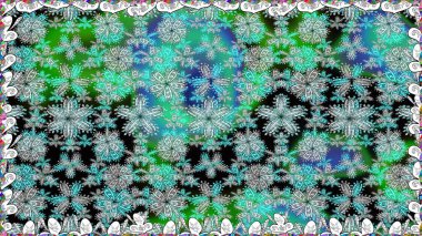 Çocuk stili. Renkli Bahar Temalı Kusursuz Arkaplan. Düz Çiçek Elementleri Tasarımı. Çiçekli pürüzsüz raster arka plan.