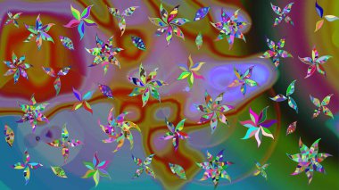 Sınır Kızılderili çiçekli paisley patten. Raster Henna tarzı. Etnik Mandala havlusu. Taslak süsleme izi. Tebrik kartı arkaplanı, boyama kitabı, arkaplan, tekstil için kullanılabilir.