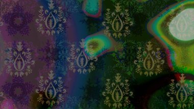 Çiçekler, yapraklar, dekoratif elementler, sıçramalar, lekeler, el çizimleri çizimleri ve Doodle çizimleri, grafik raster çizimleri.