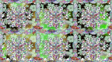 Raster resim. Küçük ölçekli çiçek basit şirin desende. Çiçek sorunsuz arka plan Tekstil veya kitap kapakları, üretim, duvar kağıdı, baskı, hediye paketi ve scrapbooking.