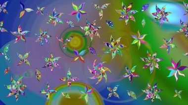 Eskiz Vintage Çiçek Deseni. Raster Kalça dokusu deseni.