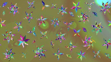 Nazikçe, güzel çiçek arkaplanı. Tarafsız renklerde çiçekler. Raster çiçek desenli ve çiçekli..