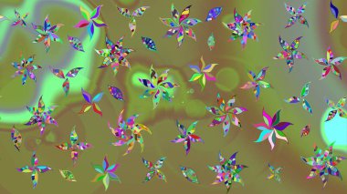 Düğün davetiyeleri için çiçek deseni, tebrik kartları, hatıra defteri, baskı, hediye paketi, imalat. Düzenlenebilir. Suluboya stilinde yeşil çiçekli zarif çizim deseni, tasarım elementleri.