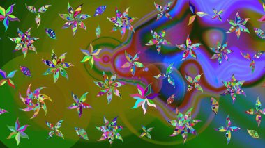 Süslü zentangle çizim dokusu, soyut çiçeklerle süslenmiş. Çiçek deseni duvar kağıdı, desen dolguları ve web sayfası arka planı için kullanılabilir. Şekillendirilmiş çiçekli çizim deseni.