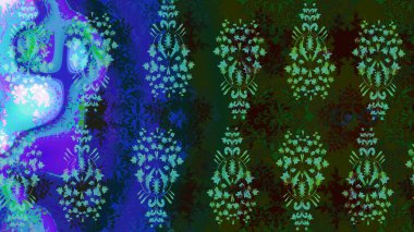 Doodle çiçekler ve dalları, otlar ve çiçekler. Elle çizilmiş. Raster resim. Güzel kumaş deseni.