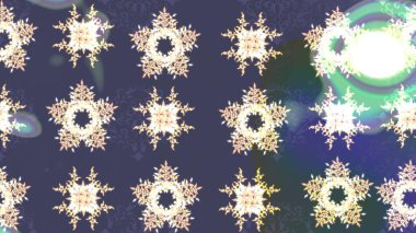 Kar Tanesi Simgesi. Raster illüstrasyonu. Kar tanesi mavi ve nötr renklerde izole edilmiş. Raster illüstrasyonu.