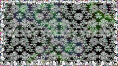 Renkli Yaz Temalı Kusursuz Arkaplan. Güzel kumaş deseni. Düz Çiçek Elementleri Tasarımı. Raster illüstrasyonunda trendsiz çiçek deseni.