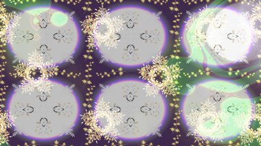 Kusursuz çiçek deseni duvar kâğıdı olarak kullanılabilir. Tarafsız renklerde çiçekler. Raster illüstrasyonu.