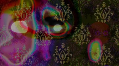 Çiçekli karalama şeklinde Raster çiçek deseni. Nazik, narin çiçek arkaplanı. Hoş renklerde çiçekler.