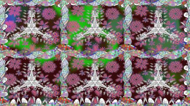 Raster dikişsiz şirin çiçek deseni. Nazik romantik baskı. Bahar mevsimi. Tatil havası..