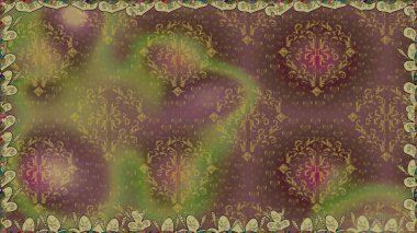 Şirin karalama çiçekleri olan kusursuz çiçek desenleri. El yapımı çiçek ve bitki koleksiyonu. Raster illüstrasyonu. Raster illüstrasyonu. Eskiz tarzı kahverengi renklerde.