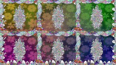 Çiçekler suluboya seamless modeli. Raster şık kumaş deseni.