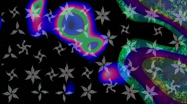 Gri renkli çiçekli kusursuz çiçek deseni. Suluboya tarzında gri renkte çiçekler.