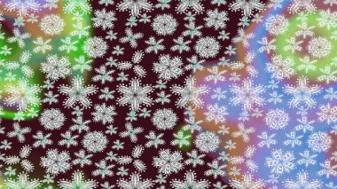 Kahverengi çiçekli kusursuz desen, suluboya çiçek deseni, sevimli çiçek, duvar kağıdı, kart veya kumaş için fayanslı. Raster - stok.