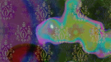 Desen snowflakes.raster Noel soyut renkli arka plan ile düşen kar tanesi. Raster illüstrasyon.