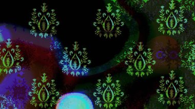 Stilize çiçek ile Seamless modeli. Süslü zentangle sorunsuz doku, soyut çiçeklerle süs. Çiçek desenli kullanılan duvar kağıdı, desen dolgularını, web sayfası arka planı için.