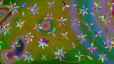 Güzel kumaş deseni. Çiçek arkaplan. Çizim raster deseni.