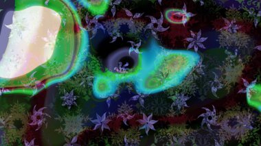 Yeni yıl kar tanesi. Düz kar karalama ikonları, kar taneleri gri ve yeşil renkli siluetler noel afişi için, kartlar. Güzel soyut kar taneleri raster tasarımı..