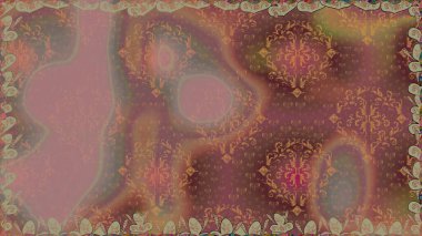 Kusursuz desenli, modaya uygun kumaş deseni. Şirin çiçek elementleri. Düz Çiçek Elementleri Tasarımı. Renkli Bahar Temalı Kusursuz Arkaplan. Raster illüstrasyonu.