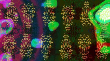 Kar taneleri deseni. Raster kar taneleri arka planda. Soyut kar taneleri arkaplanda izole edilmiş düz dizayn. Raster illüstrasyonu. Kar tanesi renkli desen.