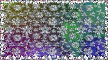 Sevimli çiçek raster deseni. Gri renkli çiçekler. Kusursuz Renksiz Bahar Temalı Kusursuz Arkaplan. Düz Çiçek Elementleri Tasarımı.