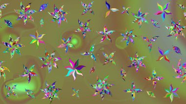 Klasik taslak çizimi. Raster çiçek izi. Çiçek nötr çizim deseni.