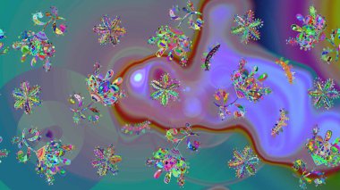 Tekstil, duvar kâğıdı, kapaklar, yüzey, baskı, hediye paketi, hatıra defteri, dekupaj. Taşralı şıklığı. Özgürlük stili Millefleur 'lar. Küçük yabani çiçeklerdeki halk modelini çiz..