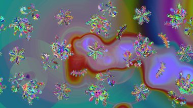 Raster. Güzel suluboya çiçekler, parlak boya çiçek desenli eskiz arka planı..