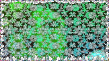 Raster illüstrasyonunda kusursuz çiçek deseni. Renkli çiçekler. Renkli Bahar Temalı Kusursuz Arkaplan. Düz Çiçek Elementleri Tasarımı.