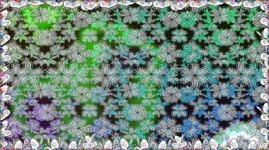 Organik motif arka planı. Kusursuz desen. Raster illüstrasyonu. Ultraviyole kumaş deseni.