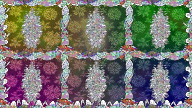 Eski model. Raster illüstrasyonu. Moda baskısı. Çiçeğin suluboya çizimlerinin mükemmel deseni. Dekorasyon ve tasarım için güzel bir desen. Suluboya kusursuz desen.