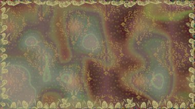 Çiçekler suluboya tarzında kahverengi renkte. Kahverengi renkli çiçeklerle kusursuz çiçek deseni.