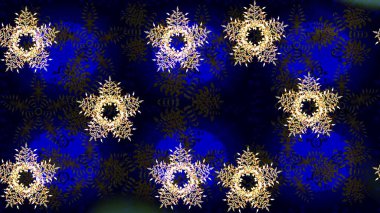 Kar tanesi kışı siyah, mavi ve gri renklerde yalıtılmış. Siyah, mavi ve gri ikon silueti. Raster illüstrasyonu. Noel tasarımı için. Yeni yıl tabelası. Kutlamanın sembolü.