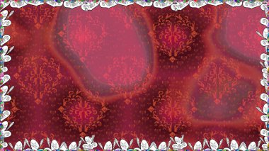 Küçük çiçekte güzel bir çiçek deseni var. Raster deseni. Çiçekli, suluboya desenli kusursuz çiçek deseni.