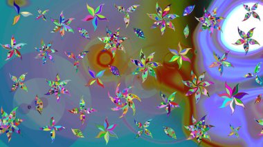 Suluboya desenli çiçek deseni. Çiçeğin suluboya çizimlerinin mükemmel deseni. Moda baskısı. Dekorasyon ve tasarım için güzel bir desen. Ayarlanmış.