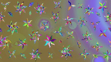 Yumuşak, bahar çiçekli arka plan. Tarafsız renklerde çiçekler. Raster çiçek desenli ve çiçekli..