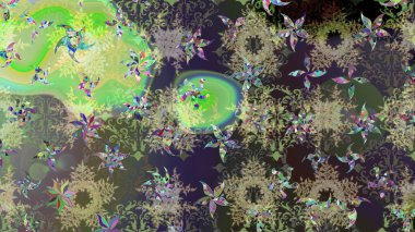 Şirin seamless modeli. Raster çiçek arka plan. Yazdırın. Şirin kumaş deseni. Yaz tema Dikişsiz desen arka plan rengi. Düz çiçek öğeleri tasarım.