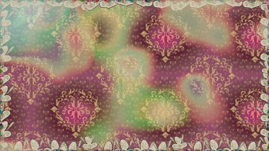 Çiçekli yaz çiçekleri. Küçük çiçekte güzel bir desen. Küçük renkli çiçekler. Moda baskıları için zarif bir şablon. Motley illüstrasyonu. Kusursuz..