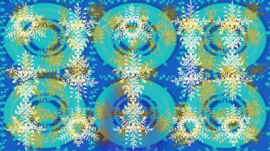 Kar taneleri koleksiyonu. Güzel bir kış süsü. Raster illüstrasyonu. Raster kar tanelerinden izole edilmiş..