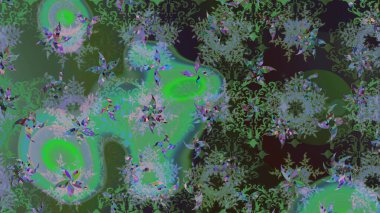 Desen snowflakes.raster Noel soyut renkli arka plan ile düşen kar tanesi. Raster illüstrasyon.