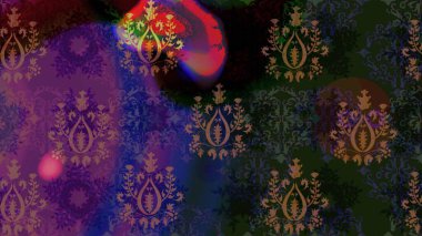 Kar taneleri arka planda. Raster illüstrasyonu. Kar tanesi süsleme deseni. Kar taneleri deseni. Renkli arkaplanda izole edilmiş kar tanelerinin düz tasarımı.